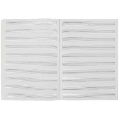 Тетрадь для нот Listoff, "Скрипичный ключ", А4, 24 листа - фото 2