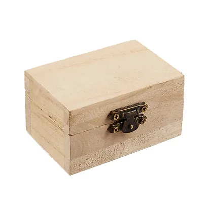 Набор д/творчества Шкатулка д/росписи Прямоугольная 4,3*7,8*5,2/4,3*8,0*6,0 (дерево) (AM1249) - фото 1