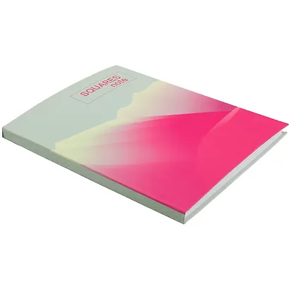 Книга для записей А5 96л кл. "Adventure" интегр.перепл., ламинация soft-touch - фото 2