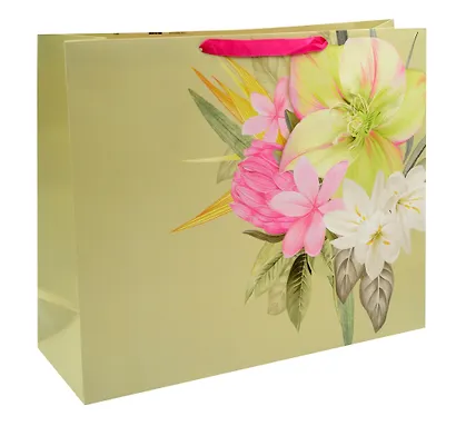 Пакет А3+ 40*50*15 "Букет" жен., бум.мат.ламинат - фото 1