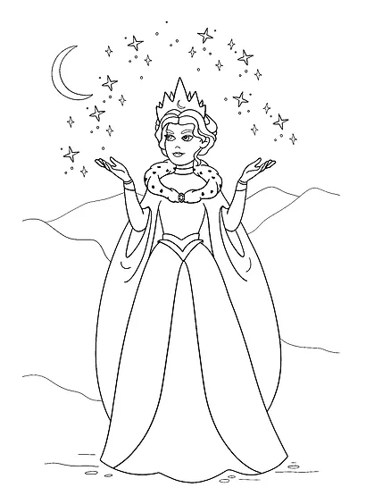 Волшебная страна. Maxi-раскраска с наклейками! - фото 4