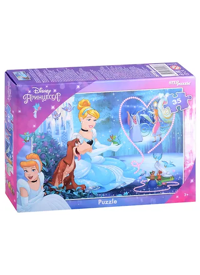 Пазл Disney Принцесса "Золушка - 3", 35 элементов - фото 1