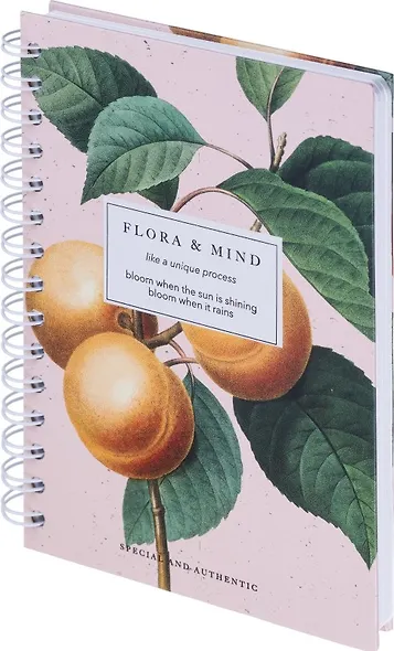 Тетрадь общая «Flora. Персики», 120 листов в клетку, А5 - Be Smart - фото 4