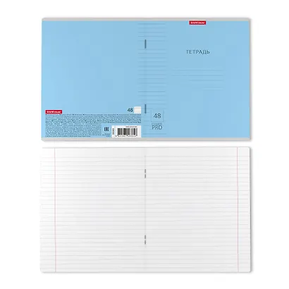 Тетрадь в линейку Erich Krause, CoverPrо, А5, 48 листов, в ассортименте - фото 6
