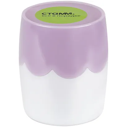 Стакан для пишущих принадлежностей двухцветный пластик, ассорти, Стамм - фото 3