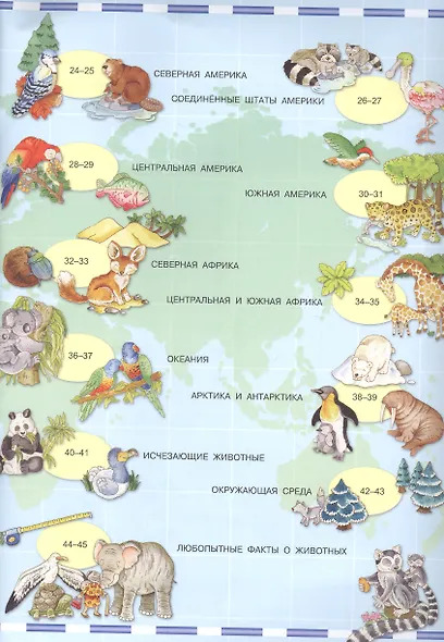Атлас животных с наклейками - фото 4