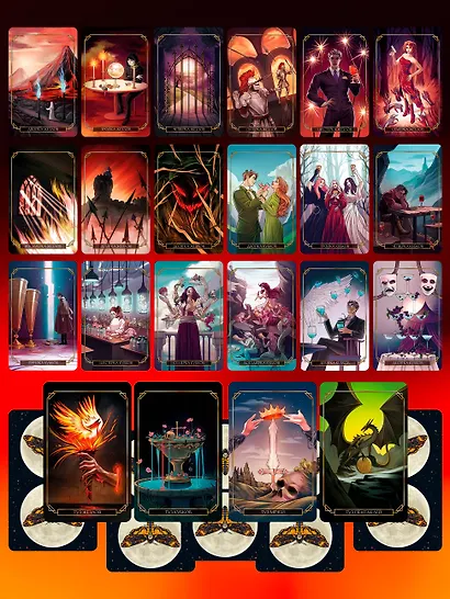 Mystic Drama Tarot. Таро темного пути (78 карт и руководство) - фото 7