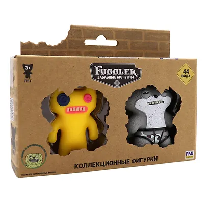 Коллекционные фигурки Fugglers Усталый волк, Задира (2шт) (FG2015A) - фото 3