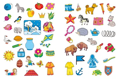 Тесты с логопедом (5-6 лет) (с наклейками) - фото 7