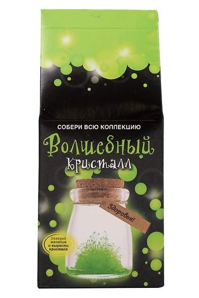 Набор для выращивания кристаллов «Волшебный кристалл с пожеланием Здоровья», Бумбарам - фото 2