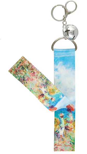 Брелок-лента Клод Моне Прогулка по скалам Пурвиля (текстиль) (12-15521-SH15) - фото 1