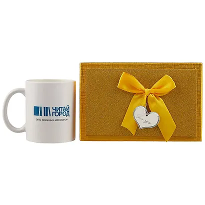 Подарочная коробка «Металлик золото», средняя - фото 4