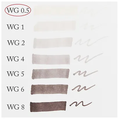 Маркер художественный "Сонет" теплый серый 0, двухсторон., тонк. и широк.долото, Сонет - фото 3