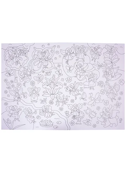 РАСКРАСКА-ВИММЕЛЬБУХ. ДЛЯ ДЕВОЧЕК - фото 5