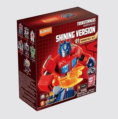 Блокис Конструктор Трансформеры Shining Roll Out , в асс. Blokees - фото 1