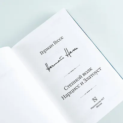 Степной волк. Нарцисс и Златоуст - фото 7