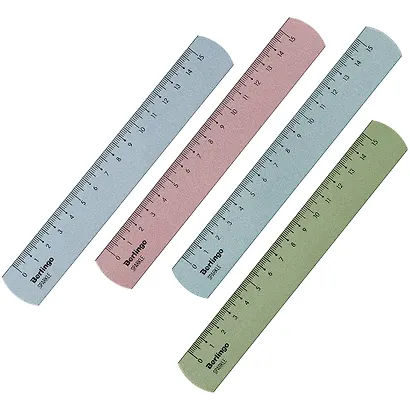 Линейки 15см " Sparkle" алюминиевая, ассорти - фото 5