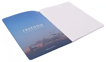 Тетрадь общая «Freedom. Небо», 40 листов в клетку, А4 - Be Smart - фото 3