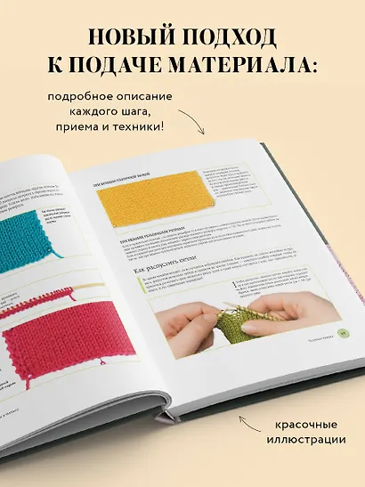 Вязание на спицах. Самое полное и понятное пошаговое руководство для начинающих (новое оформление) - фото 6