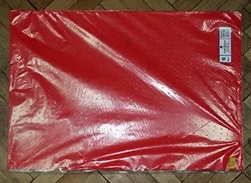 Картон плакатный 48*68см 400г/м кармин, WEROLA - фото 1