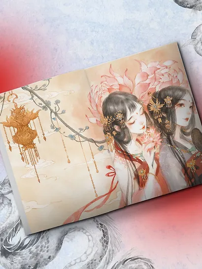 В поисках тени меж цветов. Иллюстрации Гу Гэли - фото 6