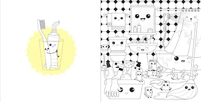 Вааау! Я раскрашиваю KAWAii - фото 7