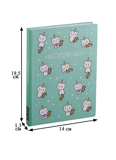 Блокнот Kittycorn note (Коты) - фото 3