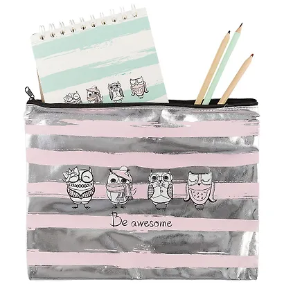 Папка для тетрадей «Совы. Be awesome», 28.5 х 21.5 см - фото 2