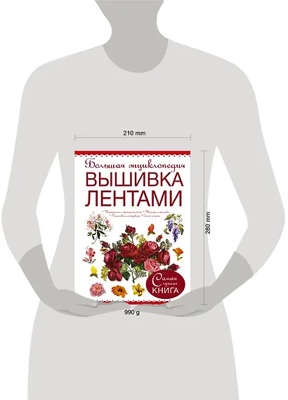 Большая энциклопедия. Вышивка лентами - фото 3