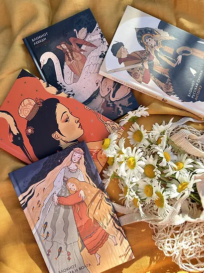 Блокнот Антейку. Лебеди - фото 9