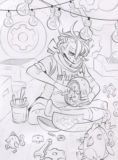 Исследователи миров: книжка-раскраска - фото 11