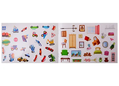 111 наклеек "Обучаемся играя" (комплект из 3 книг) - фото 3