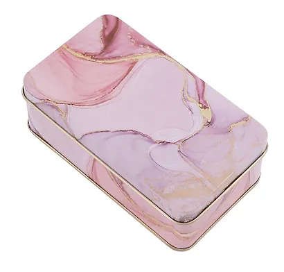 Шкатулка Мрамор (прямоугольная) (металл) (12х6) - фото 11