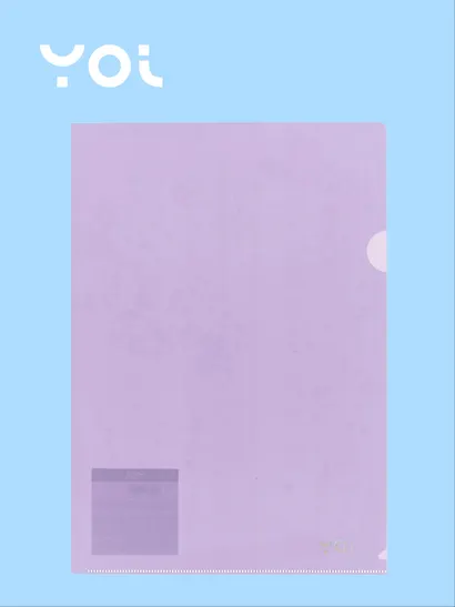 Папка-уголок А4 "Pastel", в ассортименте, Yoi - фото 3