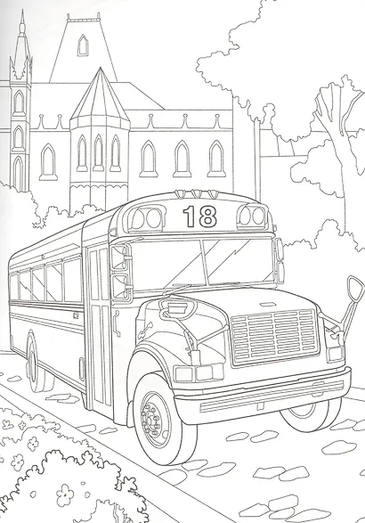 РАСКРАСКА А4 эконом. В ГОРОДЕ МАШИН - фото 2