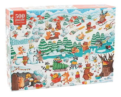 Пазл 500 элементов "Подготовка к празднику" 330х470 мм - фото 1