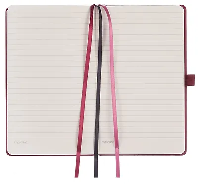 Книга для записей А5- 160л лин. "Classic" бордовая, 7БЦ, Schiller - фото 3