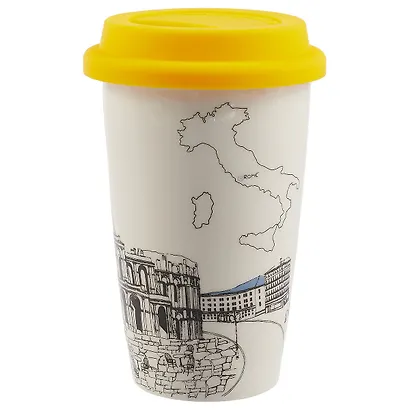 Термостакан Рим в пластиковой упаковке (115-05) - фото 1