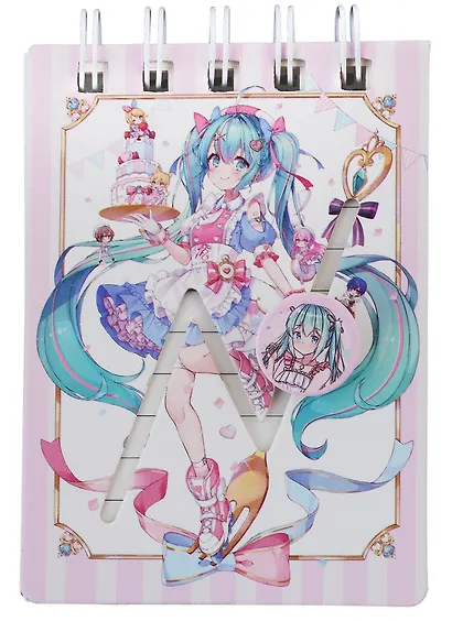 Блокнот А7 70л лин. "Anime girls" спираль, карт.обл., ассорти, инд.уп. - фото 5