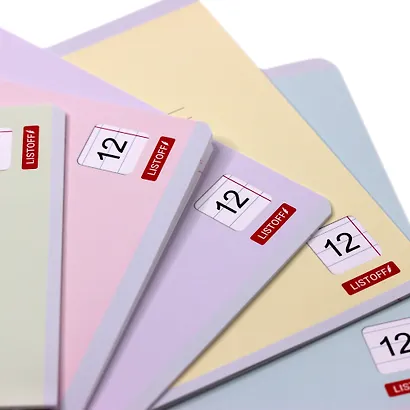 Тетрадь в линейку Listoff, "Классическая серия", 12 листов, в ассортименте - фото 8