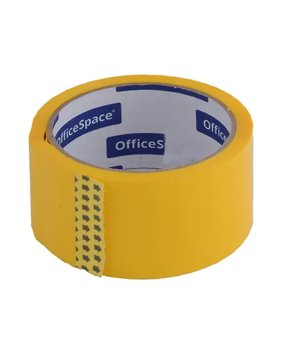 Клейкая лента 48мм*40м упаковочная желтая - фото 2