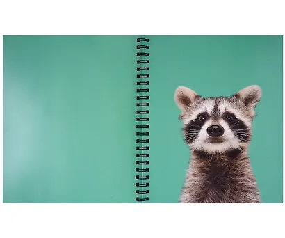 Тетрадь 96л кл. "Зоо микс" гребень, мел.картон, выб.лак. 2-я обложка-разделитель: мел.картон, ассорти - фото 10
