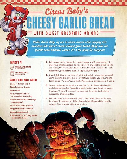 The Official Five Nights at Freddy`s Cookbook - фото 4