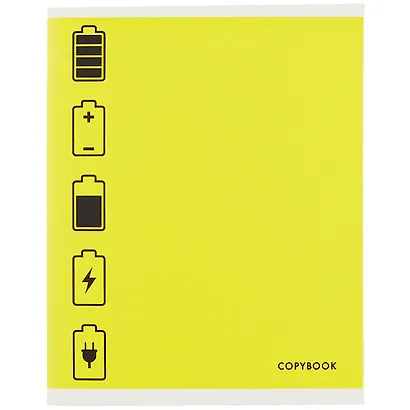 Тетрадь в клетку Listoff, "Заряд энергии", 96 листов, в ассортименте - фото 1