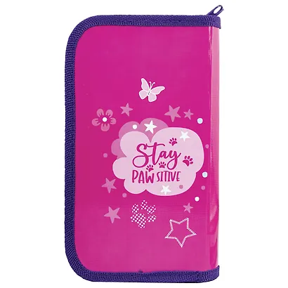 Пенал 2 отделения "Black kitten" 19*11 см - фото 2