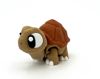 Фигурка 3D Черепашка Камила (39001999) (3х3) - фото 4