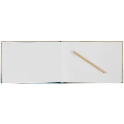 Скетчбук А5+ 80л "Океан", белый офсет, 100г/м2, 7БЦ - фото 2