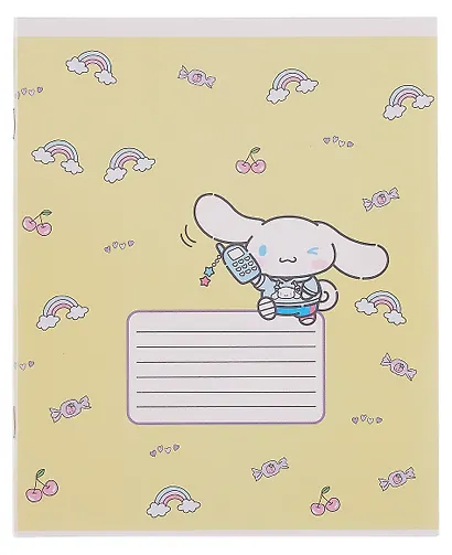 Тетрадь 12 листов, линейка, "HK and Friends", в ассортименте - фото 2