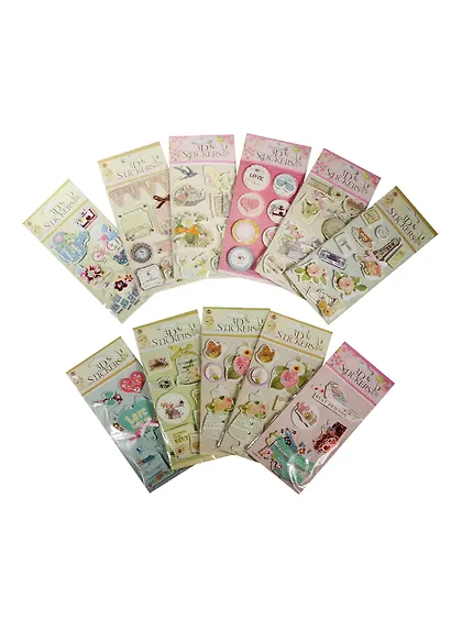 3Д-стикеры, LF-AH в ассортименте (11-21984-LF-AH) - фото 1