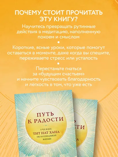 Путь к радости. Учение Тит Нат Хана об осознанной жизни. Ешь, гуляй, сиди, люби отдыхай осознанно. - фото 7